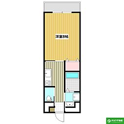 NEXTAGE 1Kの間取図画像