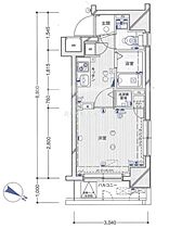 東京都新宿区西新宿4丁目（賃貸マンション1K・2階・19.68㎡） その2