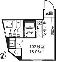 東京都渋谷区本町5丁目（賃貸マンション1R・1階・18.05㎡） その2