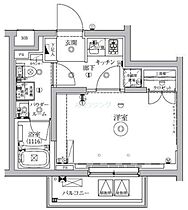 東京都新宿区上落合3丁目（賃貸マンション1K・5階・25.95㎡） その2