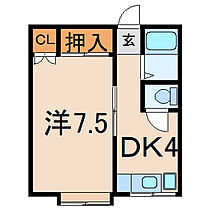 コーポフレンズ 203 ｜ 山形県山形市小白川町5丁目24-24（賃貸アパート1DK・2階・19.03㎡） その2