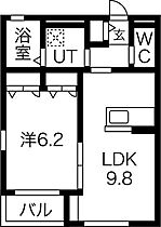 キャメロット  ｜ 群馬県前橋市青柳町（賃貸アパート1LDK・2階・39.40㎡） その2