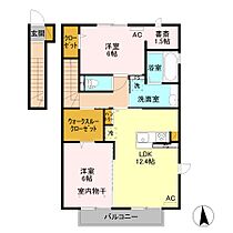 ニューエラ蒼海  ｜ 群馬県前橋市元総社町（賃貸アパート2LDK・2階・68.90㎡） その2