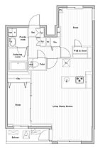 東京都新宿区左門町9-4（賃貸マンション2LDK・3階・60.04㎡） その2