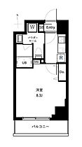 東京都足立区綾瀬１丁目38-15（賃貸マンション1K・3階・25.57㎡） その2