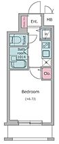 東京都渋谷区広尾５丁目19-17（賃貸マンション1K・4階・20.92㎡） その2