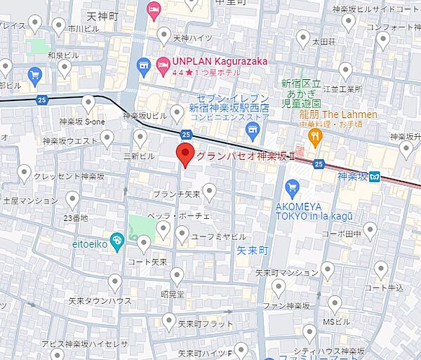 東京都新宿区矢来町(賃貸マンション1LDK・5階・40.95㎡)の写真 その13