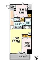 東京都台東区入谷１丁目18-4（賃貸マンション2LDK・14階・54.26㎡） その2