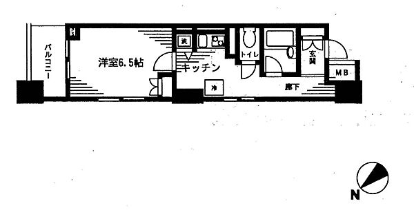 東京都中央区日本橋馬喰町１丁目(賃貸マンション1K・3階・27.69㎡)の写真 その2