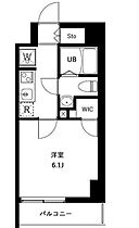 東京都葛飾区宝町１丁目1-7（賃貸マンション1K・7階・21.28㎡） その2