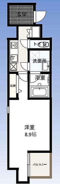 東京都品川区西五反田３丁目(賃貸マンション1K・7階・29.28㎡)の写真 その2