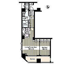 東京都中央区日本橋堀留町２丁目5-12（賃貸マンション1LDK・2階・53.58㎡） その2