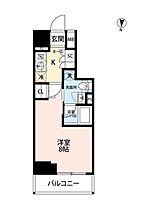 東京都新宿区東榎町5-5（賃貸マンション1K・3階・26.20㎡） その2