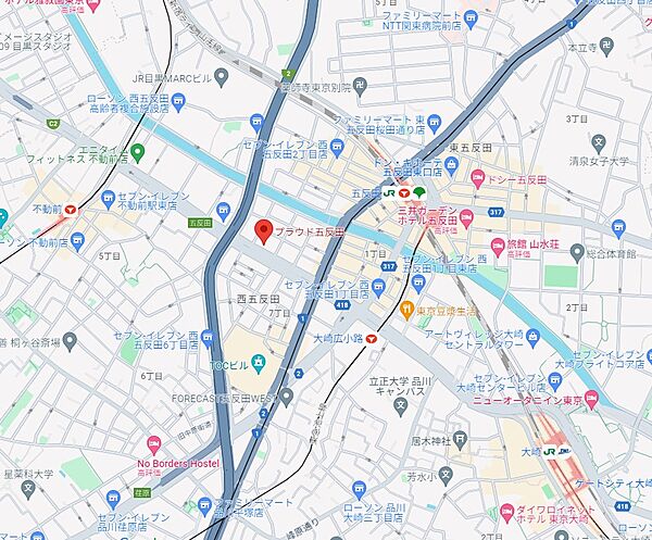 東京都品川区西五反田２丁目(賃貸マンション1LDK・18階・35.24㎡)の写真 その9