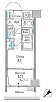 東京都品川区南大井１丁目7-10（賃貸マンション1DK・5階・29.92㎡） その2