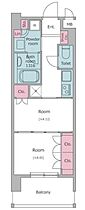 東京都文京区本郷１丁目24-4（賃貸マンション1DK・7階・30.00㎡） その2