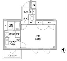 東京都港区東麻布２丁目4-1（賃貸マンション1K・5階・28.91㎡） その2