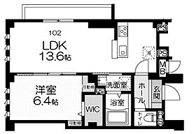 東京都新宿区三栄町8-4(未定)（賃貸マンション1LDK・1階・43.88㎡） その2