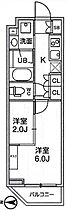 東京都江東区白河１丁目7-6（賃貸マンション1DK・2階・25.32㎡） その2