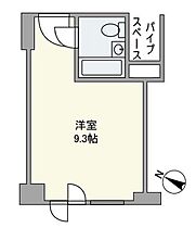 東京都千代田区三番町1-2（賃貸マンション1R・3階・18.27㎡） その2