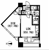 東京都新宿区市谷本村町3-17（賃貸マンション1LDK・9階・37.65㎡） その2