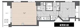 東京都港区赤坂２丁目15-7（賃貸マンション1LDK・4階・52.27㎡） その2