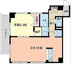 東京都目黒区下目黒２丁目17-12（賃貸マンション1LDK・2階・48.85㎡） その2