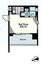 東京都新宿区市谷薬王寺町59（賃貸マンション1K・8階・19.67㎡） その2