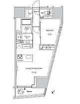 東京都新宿区市谷田町２丁目4（賃貸マンション1LDK・3階・51.00㎡） その2