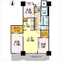 東京都品川区東品川４丁目12-9（賃貸マンション3LDK・23階・79.75㎡） その2