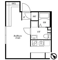 東京都新宿区市谷台町4-7（賃貸マンション1R・4階・23.67㎡） その2