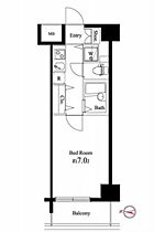 東京都江東区潮見２丁目9-16（賃貸マンション1K・7階・22.50㎡） その2