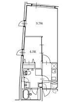 東京都品川区西大井５丁目10-17（賃貸マンション1LDK・3階・34.14㎡） その2