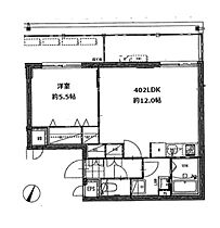 東京都目黒区大岡山１丁目34-11（賃貸マンション1LDK・4階・42.43㎡） その2