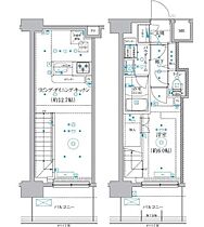 東京都品川区南大井３丁目4-4（賃貸マンション1LDK・14階・42.16㎡） その2