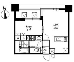 東京都中央区日本橋馬喰町２丁目4-11（賃貸マンション1LDK・11階・40.64㎡） その2