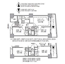 東京都港区海岸１丁目1-1（賃貸マンション2LDK・16階・56.66㎡） その2