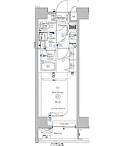 東京都江東区亀戸６丁目34-6（賃貸マンション1K・4階・25.62㎡） その2