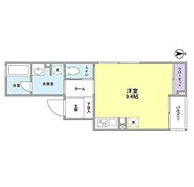 東京都新宿区舟町4-5（賃貸マンション1R・3階・26.36㎡） その2