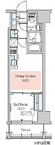 東京都江東区住吉２丁目7-13（賃貸マンション1DK・7階・25.58㎡） その2