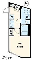 東京都品川区荏原５丁目11-17(仮)（賃貸マンション1K・2階・21.41㎡） その2