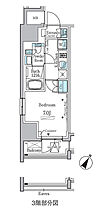 東京都港区白金台４丁目5-9（賃貸マンション1K・3階・25.18㎡） その2