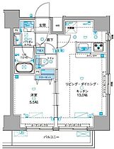 東京都台東区千束３丁目27-13（賃貸マンション1LDK・3階・40.46㎡） その2