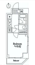 東京都江東区北砂６丁目20-19（賃貸マンション1K・3階・21.35㎡） その2