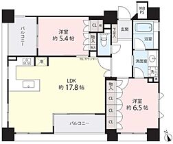 東京都台東区寿３丁目6-2（賃貸マンション2LDK・8階・67.30㎡） その2