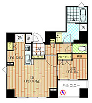 東京都中央区日本橋箱崎町1-9（賃貸マンション1LDK・4階・40.06㎡） その2