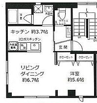 東京都中央区月島２丁目19-10（賃貸マンション1LDK・2階・35.00㎡） その2