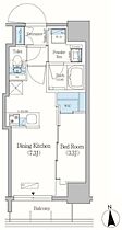 東京都台東区元浅草１丁目14-1（賃貸マンション1DK・2階・27.35㎡） その2