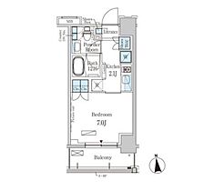 東京都大田区大森北２丁目4-14（賃貸マンション1K・4階・25.34㎡） その2