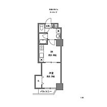 東京都品川区南大井６丁目17-7（賃貸マンション1DK・8階・28.08㎡） その2